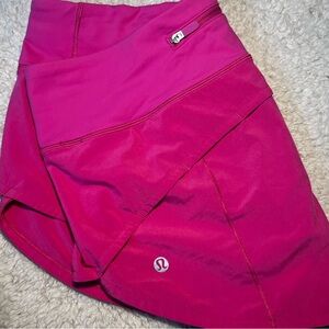 Lululemon speed up sonic pink shorts